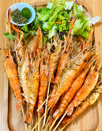 TÔM NƯỚNG 